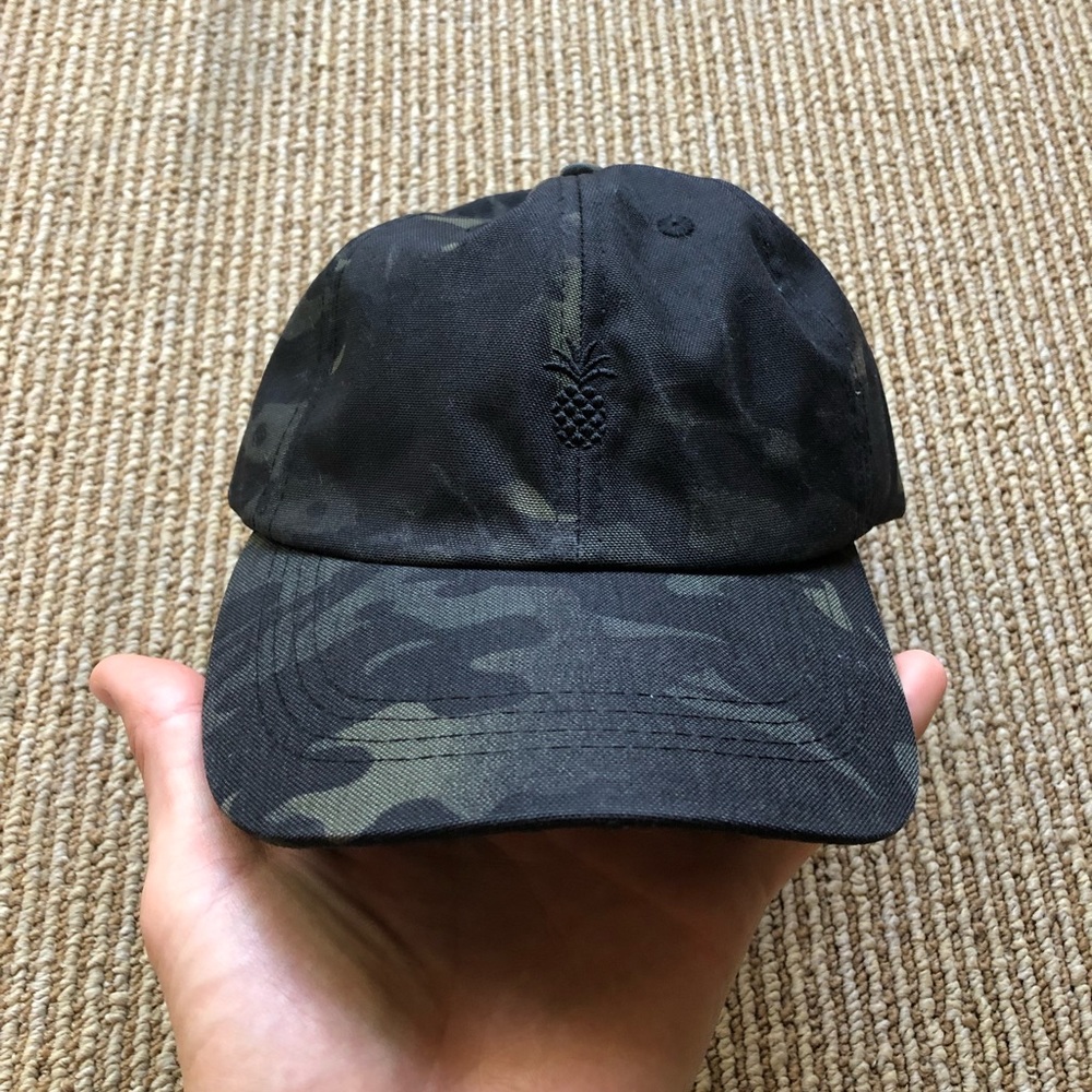 New! Camo adjustable Qilo NYC baseball cap.